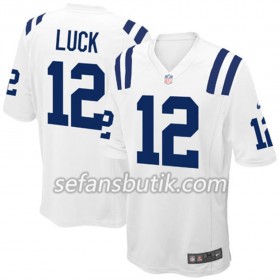 Indianapolis Colts Tröjor Andrew Luck 12 Nike Vit - Herr